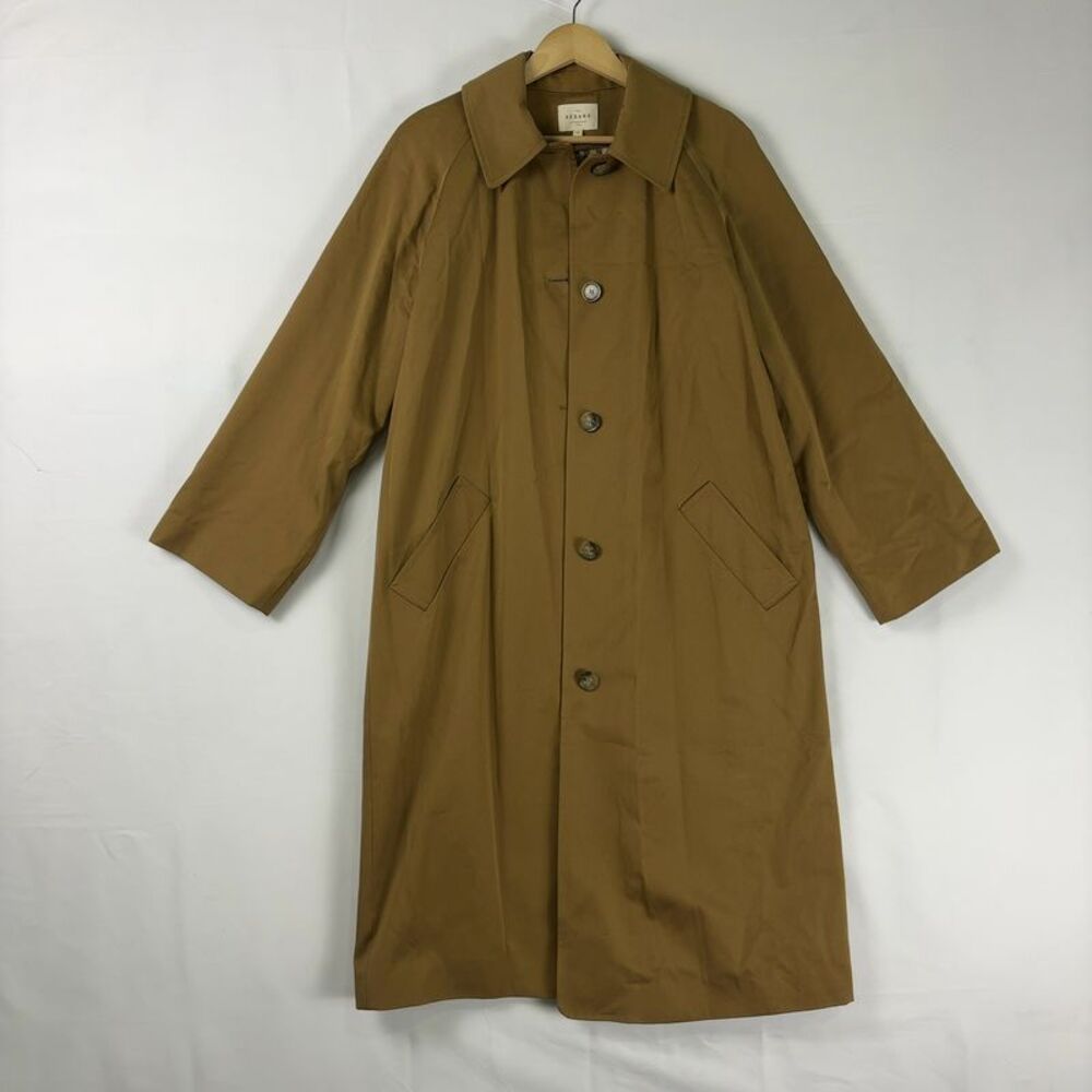 Sezane Clyde Trench Coat in Camel
